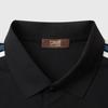 [Letter Logo Fashion Color Contrast] Spring and Summer Simple and Versatile Men's Short sleeved Polo Shirt