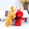 with Bow Tie Mini Teddy Dolls 16cm Keychain Pendant Cute Stuffed Rabbit  Kids