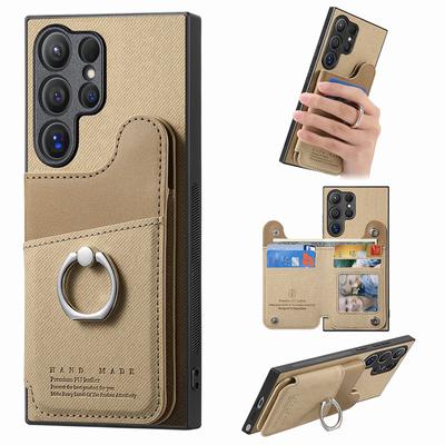 Магнитный чехол для телефона с защитой от RFID для Samsung S25 Ultra S24 S22 Plus S23 FE A16 A26 A36 A56 5G A55 Кошелек с держателем для карт Чехол