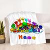Sprunki: Colorful Characters Blanket Soft & Cozy Suitable for Sofa Office Chair Chair Four Seasons Multipurpose Stylish Decor
