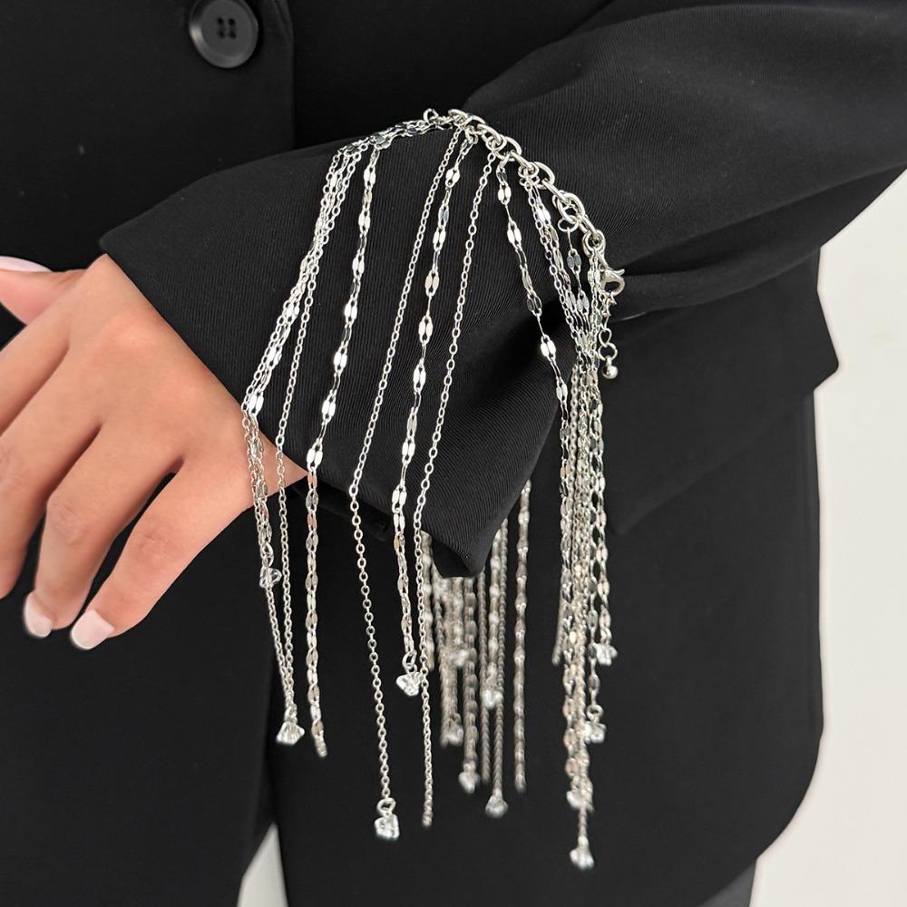 Exotic Ethnic Style Finger Bracelet Thai Hollow Geometric Bracelet Cultural Events
