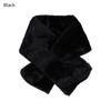 Thicken Winter Warm Shawl Cross Scarf Solid Color Neckerchief Wrap Neck Warmer