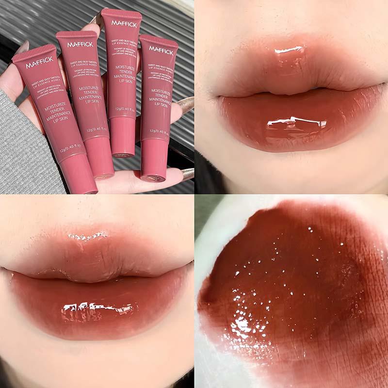 Сладкое шелковистое масло-эссенция для губ: Гладкое, увлажняющее средство для губ для уменьшения морщин и шелушения с преимуществами маски для губ