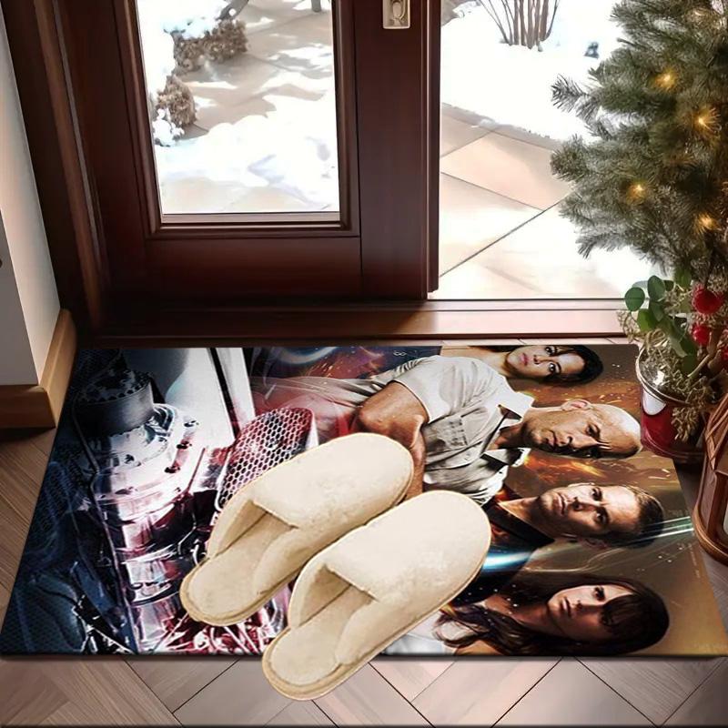 Fast And car Family Carpet, Chair Rug,Rug for Office Bedroom living rooms, Doormat decor Fan Gift Christmas Gift