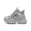 Belle Trendy Cool High Help Dad Shoes Women 2025 Winter New Shopping Mall Same Thick Bottom Plush Casual Shoes