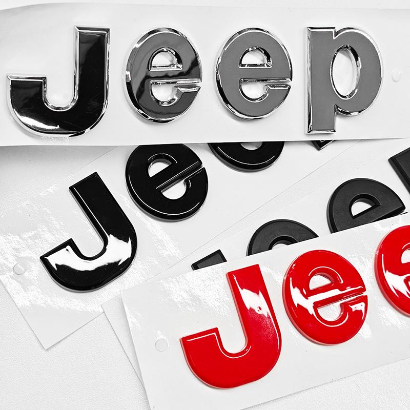 Эмблема на капот для JEEP Grand Cherokee Wrangler Renegade Patriot Liberty Compass Наклейки-эмблемы на задний багажник и бок