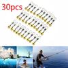 30 Pieces/set Of Sea Fishing Outdoor Space Bean Big Belly Floating Connectors With Built-in Lock Sturdy And Durable