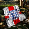 EnglFootball Crest Blanket Lightweight Ideal Bedding Blanket Perfect for Travel, Camping, Living Rooms, Offices, Sofas, Fan Christmas gift
