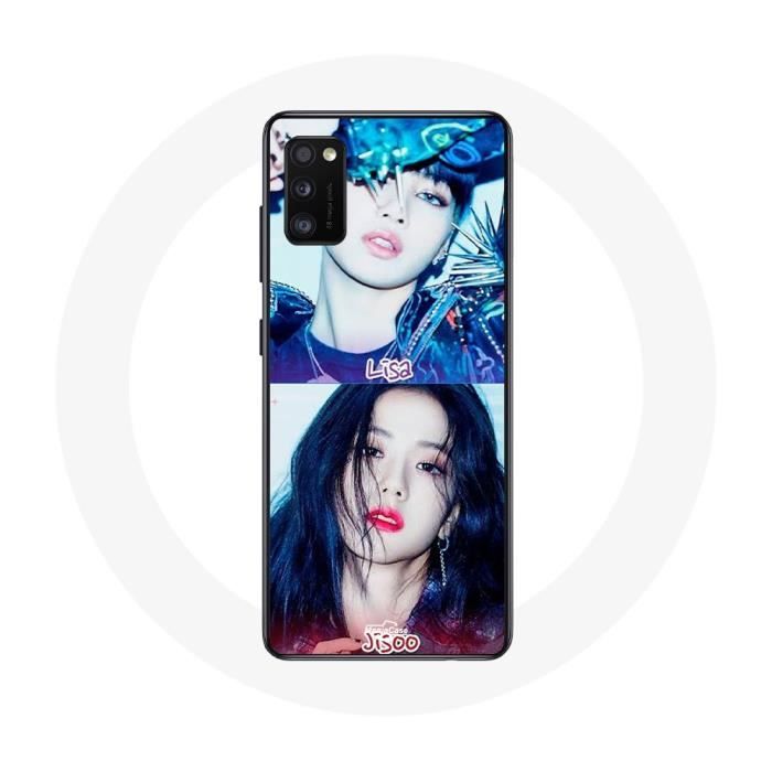 Coque pour Samsung Galaxy S20 Blackpink Groupe K-pop Filles Lisa et Jisoo Lovesick girls poster the