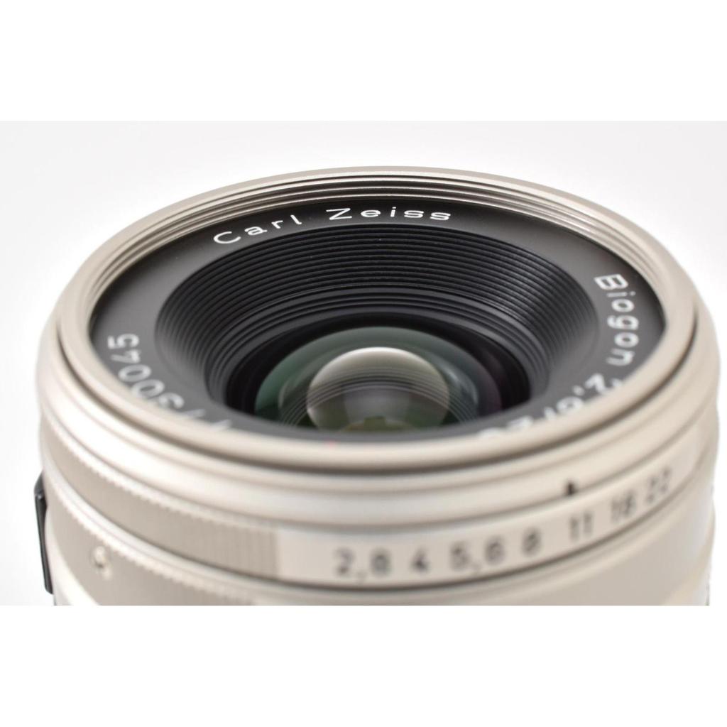 Used Excellent quality CONTAX Carl Zeiss Biogon T* 28mm f/2.8 G mount for G1 G2 #G043
