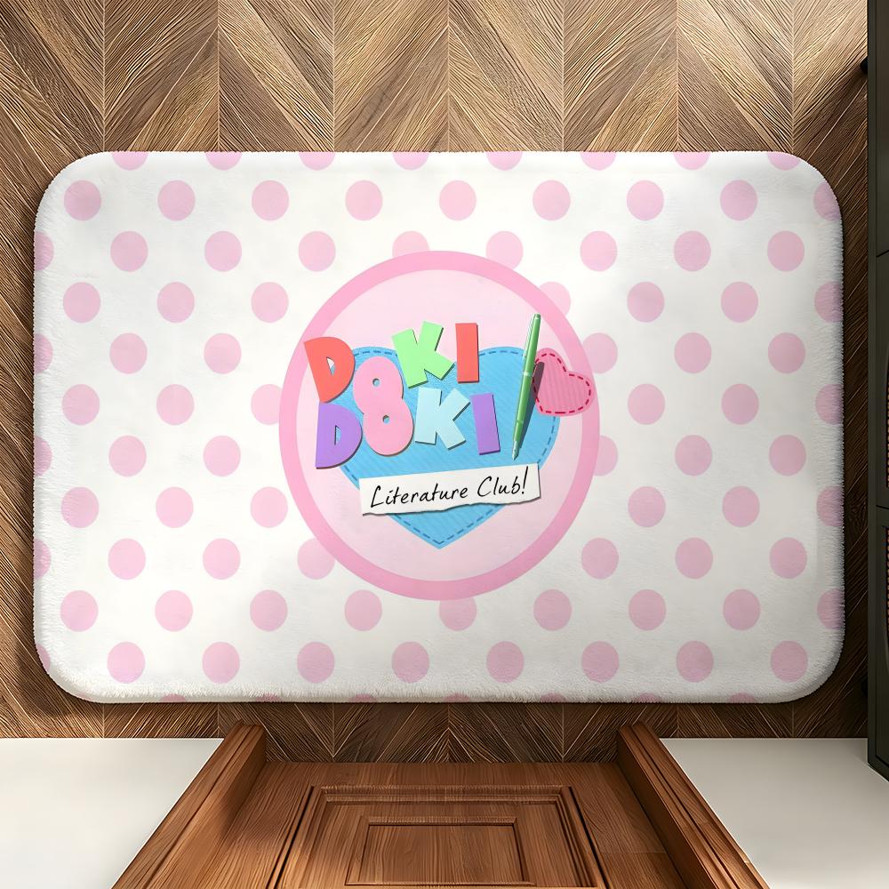 Игровой коврик D-Doki D-Doki Мягкий фланелевый коврик для пола Подходит для прихожих, гостиных, спален и ванных комнат