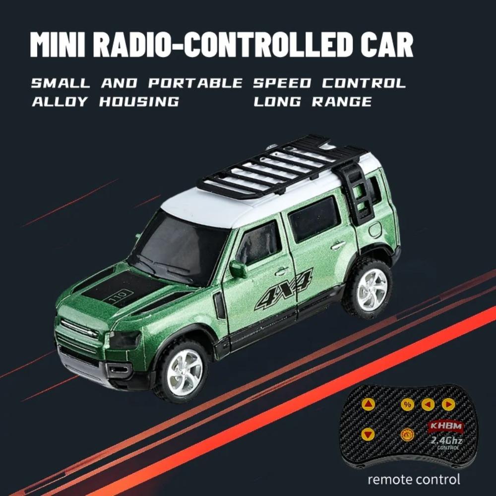 2026 RC Car MINI Alloy 1/64 Upgraded Remote Control Car Convenient to Carry 60 Minutes of Work Time Children's Gifts Toys