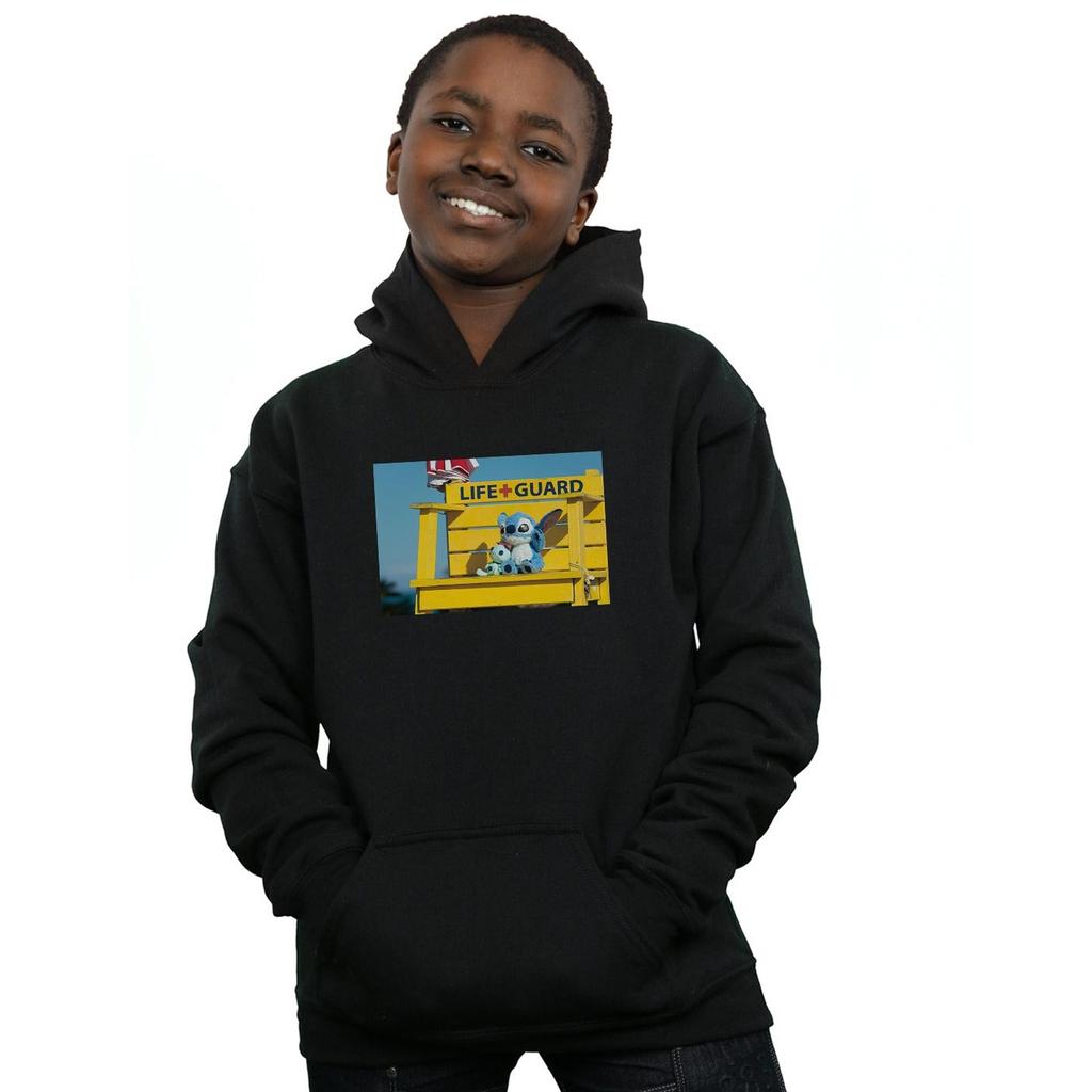Disney Boys Lilo And Stitch Life Guard Hoodie