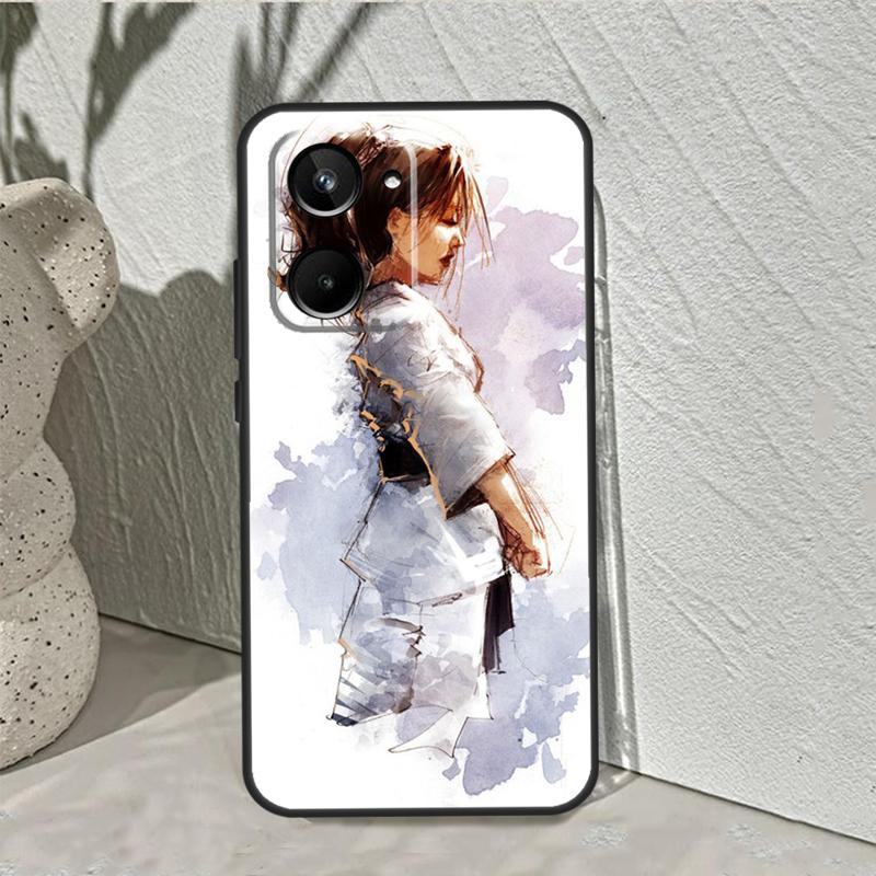 Чехол для Realme C55 C53 C67 C75 C71 C61 C33 C63 C51 C65 10 11 12 13 14 Pro Plus GT7 15 Pro с рисунком Кунг-фу Каратэ Тхэквондо Боевые искусства