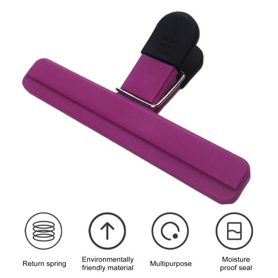 Зажимы для пищевых пакетов, сверхмощные зажимы для пакетов с чипсами для кухонных закусок, овощей, фруктов, прочный герметичный зажим для хранения продуктов питания