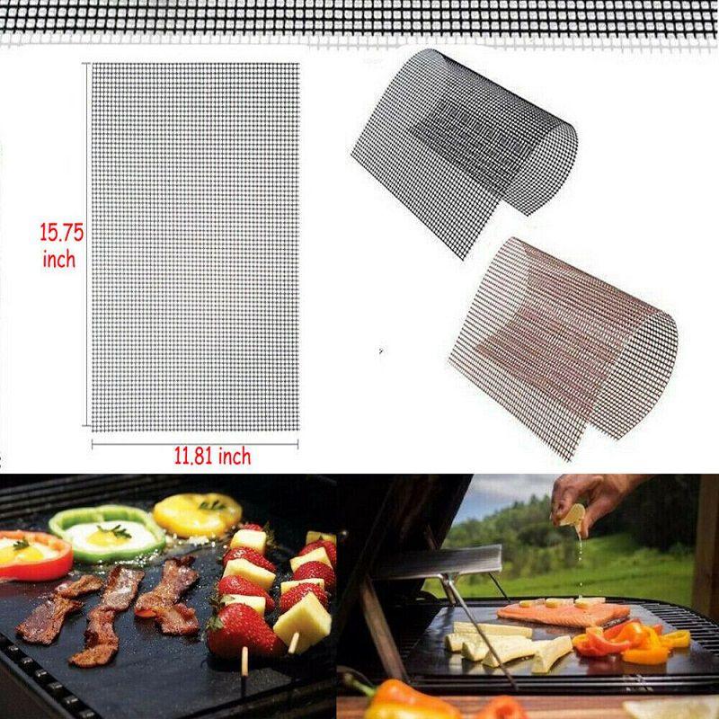 Прочный Антипригарный Коврик для Гриля BBQ для Бесшовного Приготовления и Выпечки