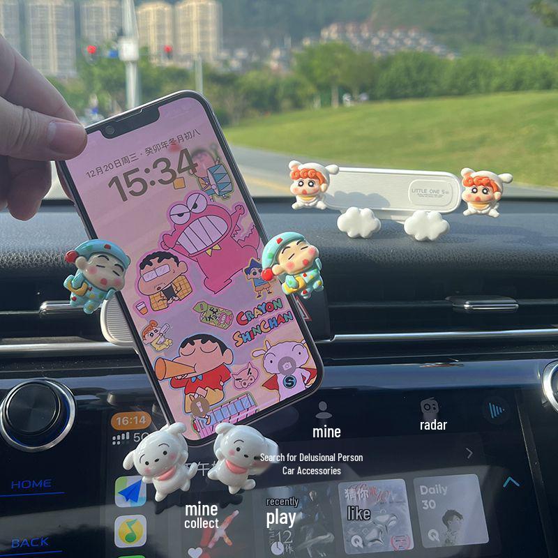 Crayon Shin-chan Cartoon Universal Car Phone Holder & Navigation Mount