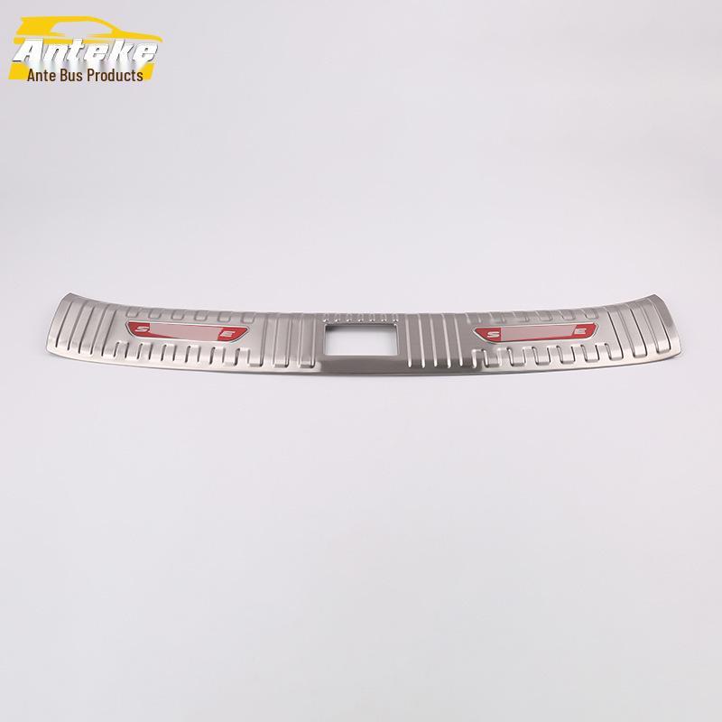 2019 Santa Fe Защита заднего бампера из нержавеющей стали