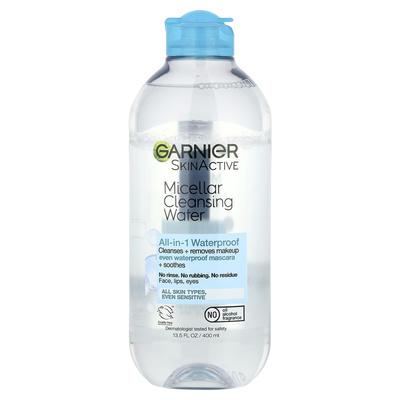 SkinActive, Мицеллярная очищающая вода, Для всех типов кожи, Чувствительная кожа, 400 мл(13,5 жидких унций)