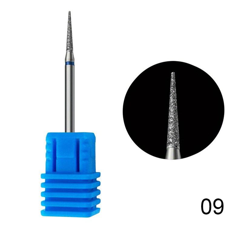 Diamond Milling Cutter Nail Drill Bits Set For Manicure Accessory Pedicure Eletric Machine Nail Bit Brush Burr Tool