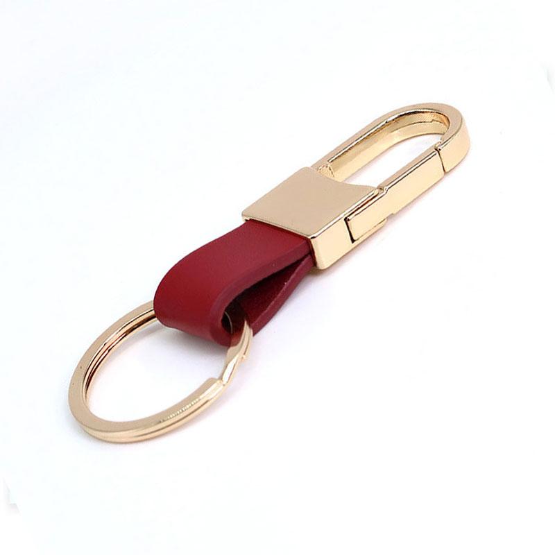 Jewelry Gift Leather Strap Lanyard Car Keyring Keyholder PU Leather Keychain Key Chain Fashion