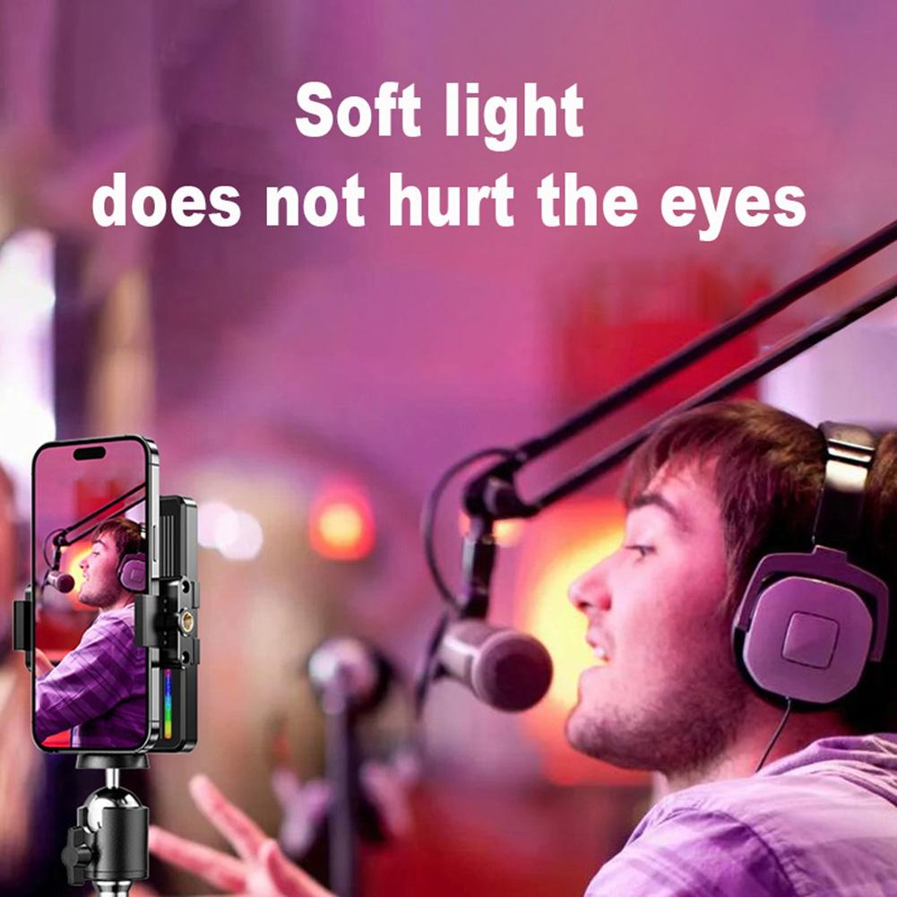 1500 мАч RGB LED видеосвет 3000-9000K фотография заполняющая камера осветительная панель портативное фото освещение затемняемая заполняющая лампа