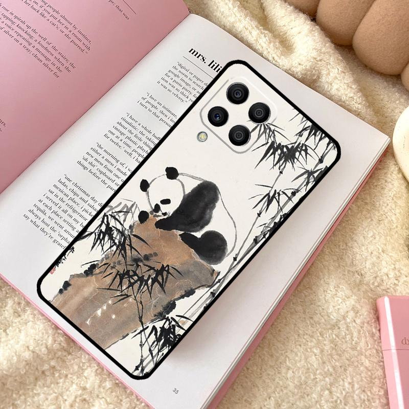 Китайский Чехол с Медведем Пандой Для Samsung Galaxy M31 M13 M11 M12 M14 M15 M06 M16 M36 M56 M53 M32 M52 M35 M55 M34 M54