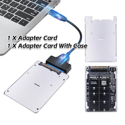 Адаптер M.2 NVMe SATA-Bus NGFF SSD на PCI-e U.2, Карта-адаптер M.2 SSD на U.2, Адаптер для жесткого диска 32 Гбит/с для настольного компьютера