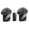 F11 Wireless Lavalier Microphone F16: Three-in-One Noise Reduction Mic for Mobile & Live Streaming