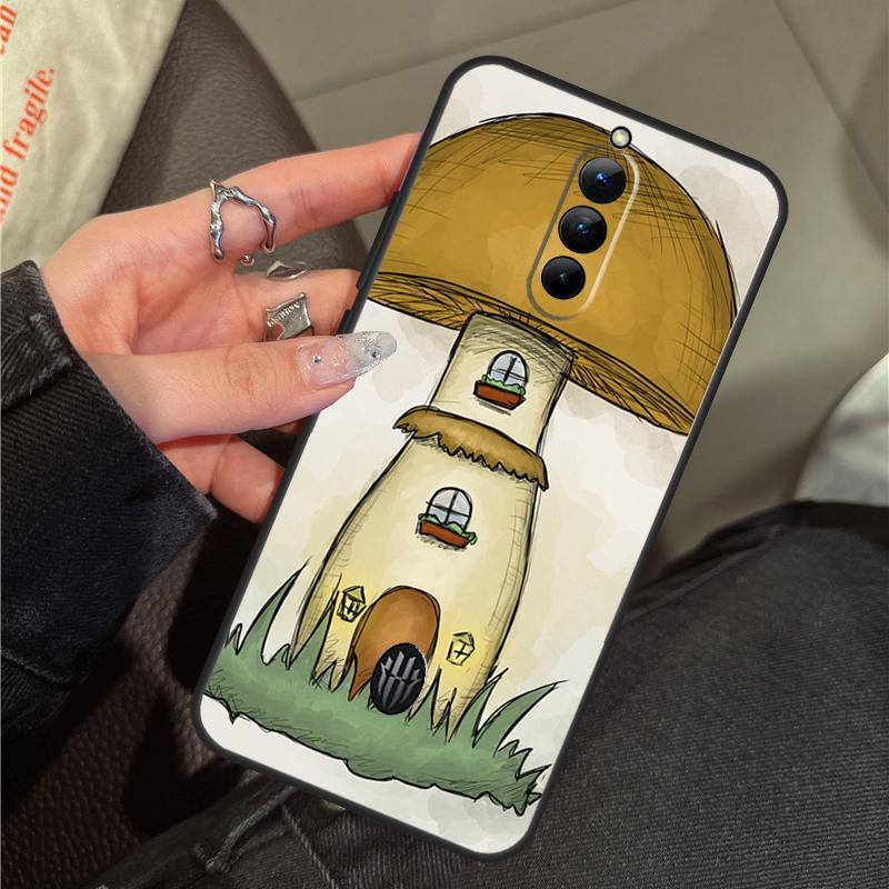 Mushroom Forest Case For ZTE Nubia RedMagic 10 Pro Plus 11 9 8 8S 9S 10S Pro 5G 5S 6 7 6S 7S Pro 11 Air Cover