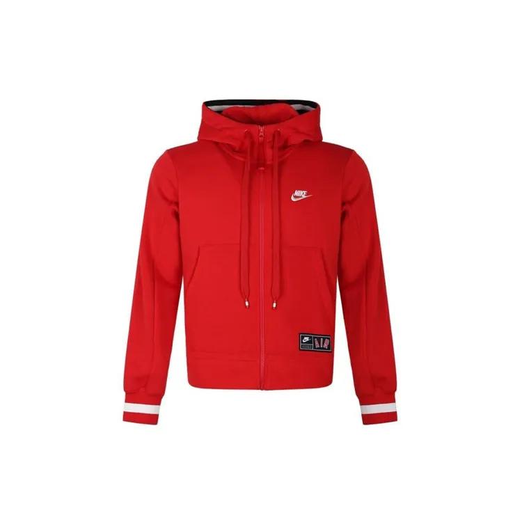 Nike Jackets Men's Red Hooded Moderate Instructor (Unisex) Jackets AR1816 657