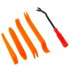 5pcs Car Door Clip Panel Audio Video Dashboard Removal Kit Installer Prying Tool Rivets Fasteners Disassembly Nail Puller