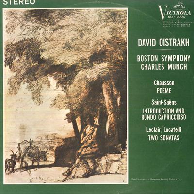 LP Запись ДАВИД ОЙСТРАХ, ШАРЛЬ МЮНШ, БОСТОН - Шоссон: Поэма / Сен-Санс: Intr SUP2006 VICTOR 1967 Япония Классический Б/У