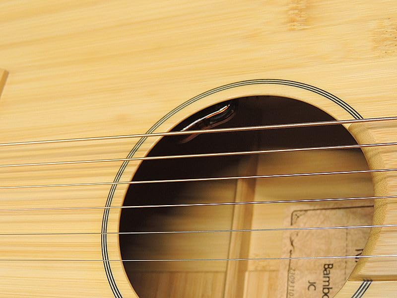 NATASHA JC Бамбук Бамбук Наташа Бамбуковая Серия Акустическая гитара Джамбо с вырезом Электроакустическая гитара с Baggs [Оборудована L.R. Элемент]