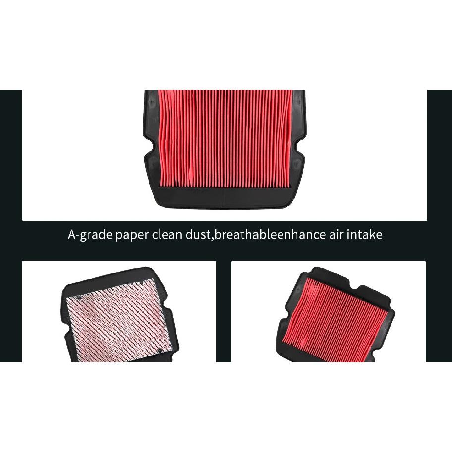 JSBM Motorcycle Air Filter For Honda GL1800 GoldWing GL1800 SC47 F6B F6C HP HPN HPNA HPNM BM Golden Wing 2001 2002 2003 - 2017