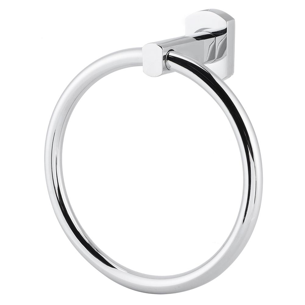 Stainless Steel Towel Ring Holder Round Wall Mounted Towel Rack Bathroom Accessories