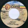 7inch Record PREZIDENT BROWN / BUNNY GENERAL - Medley / Medley NONE Roaring Lion Re 2006 Jamaica Reggae, Ska & Dub Used