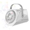 10 Hole Bubble Machine with Lamp Portable Bubble Maker for Birthday Outdoor Wedding Christmas Party