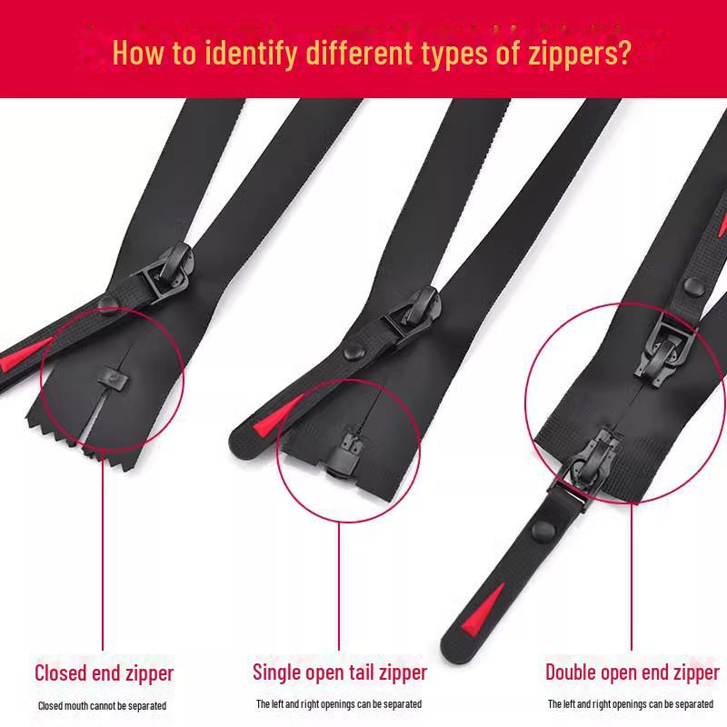 Корейский стиль Нет. 5 черных водонепроницаемых двухсторонних потайных молний для спортивных курток и пуховиков.