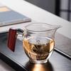 Жаропрочная стеклянная кувшин для подачи чая Shangqi с деревянной ручкой