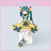 Мику Сидящая Поза Хацунэ ПВХ Аниме Модель С Весенней Тематикой Украшение Настольное