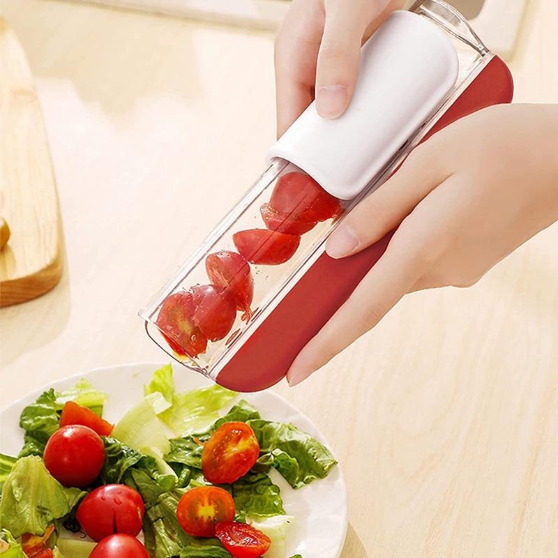 Tomato, Grape, Cherry, Blueberry Slicer, Fruit and Vegetable Salad Slicer