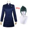 Anime Jujutsu Kaisen Zenin Maki Cosplay Costume Top Skirt Uniform Women Dress Halloween Carnival Party Clothes