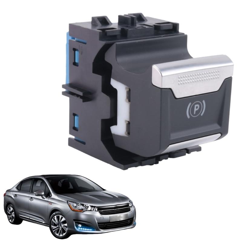 Parking Brake Switch 9813146377 9810593577 for 208 2008 3008 508 5008 Handbrake Button Replacement Automotive Accessory