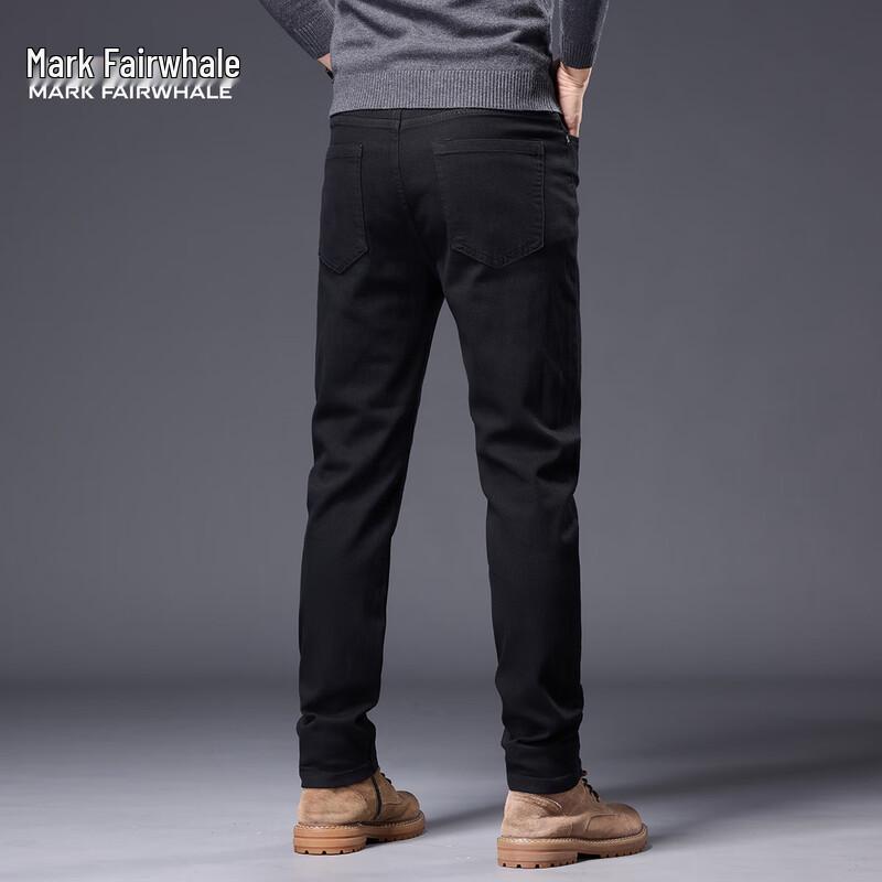 Мужские джинсы Mark Fairwhale прямого кроя, выстиранные, стрейч-деним