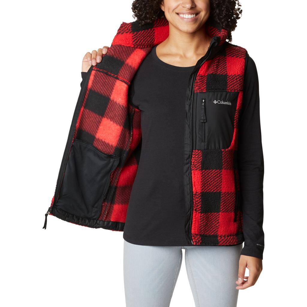Columbia West Bend Vest, Womens Red Vest