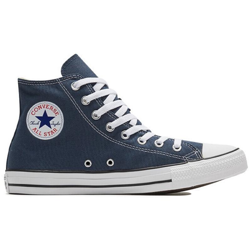 Converse Chuck Taylor All Star Chuck Taylor классические цвета повседневные удобные прочные парусиновые туфли унисекс темно-синие