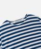 VASTIC Sloped Stripe Long Sleeve_Blue / White