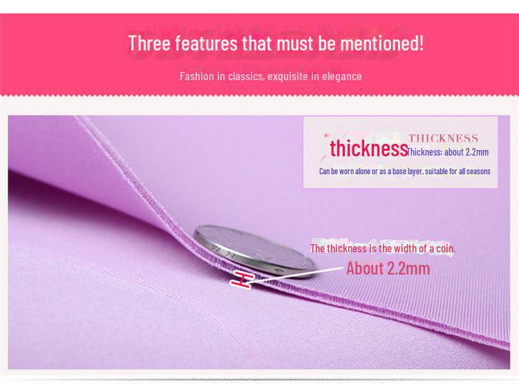 320 г утолщенного шелкового хлопкового трикотажного полотна для эластичного силуэта