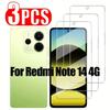 3 Pçs Protetor De Tela Ultra Hd Para Xiaomi Redmi Nota 14 Pro Plus 13 12 11 Pro Plus 10 Promax 9h Filme De Vidro Temperado Cobertura Completa